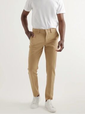 NWT Quince Ultra-Stretch 24/7 Smart Chinos - Athletic Tapered Khaki